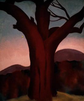 Autumn Trees: Chestnut Tree - Georgia O'Keeffe, 1924