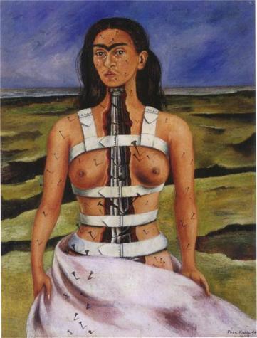 The Broken Column - Frida Kahlo, 1944