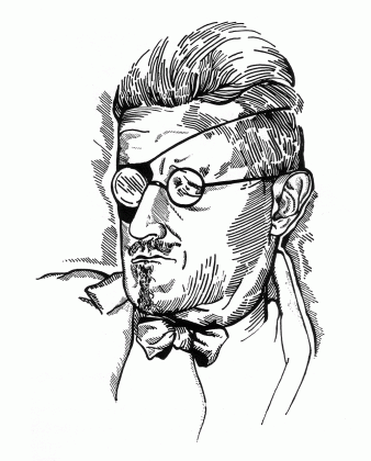 James Joyce - Djuna Barnes, 1922